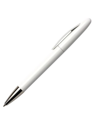 Plastic Pen Legacy Extra Silver Retractable Penswith ink colour Black